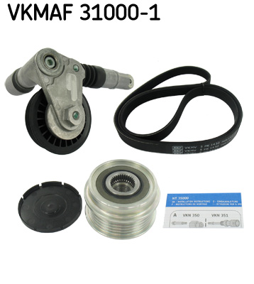 SKF VKMAF 31000-1 Kit Cinghie Poly-V